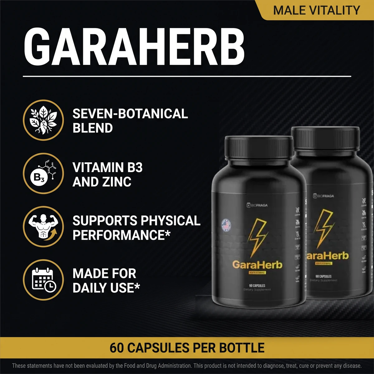 Shilajit, a mineral resin, featured among men's vitality actives